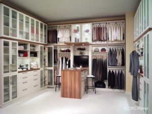 beautiful organized closet